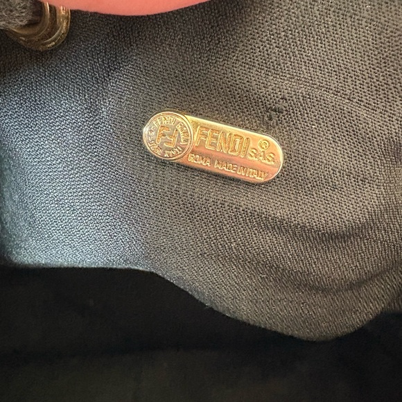 Fendi Black and Brown Checkered Backpack - Picture 14 of 16